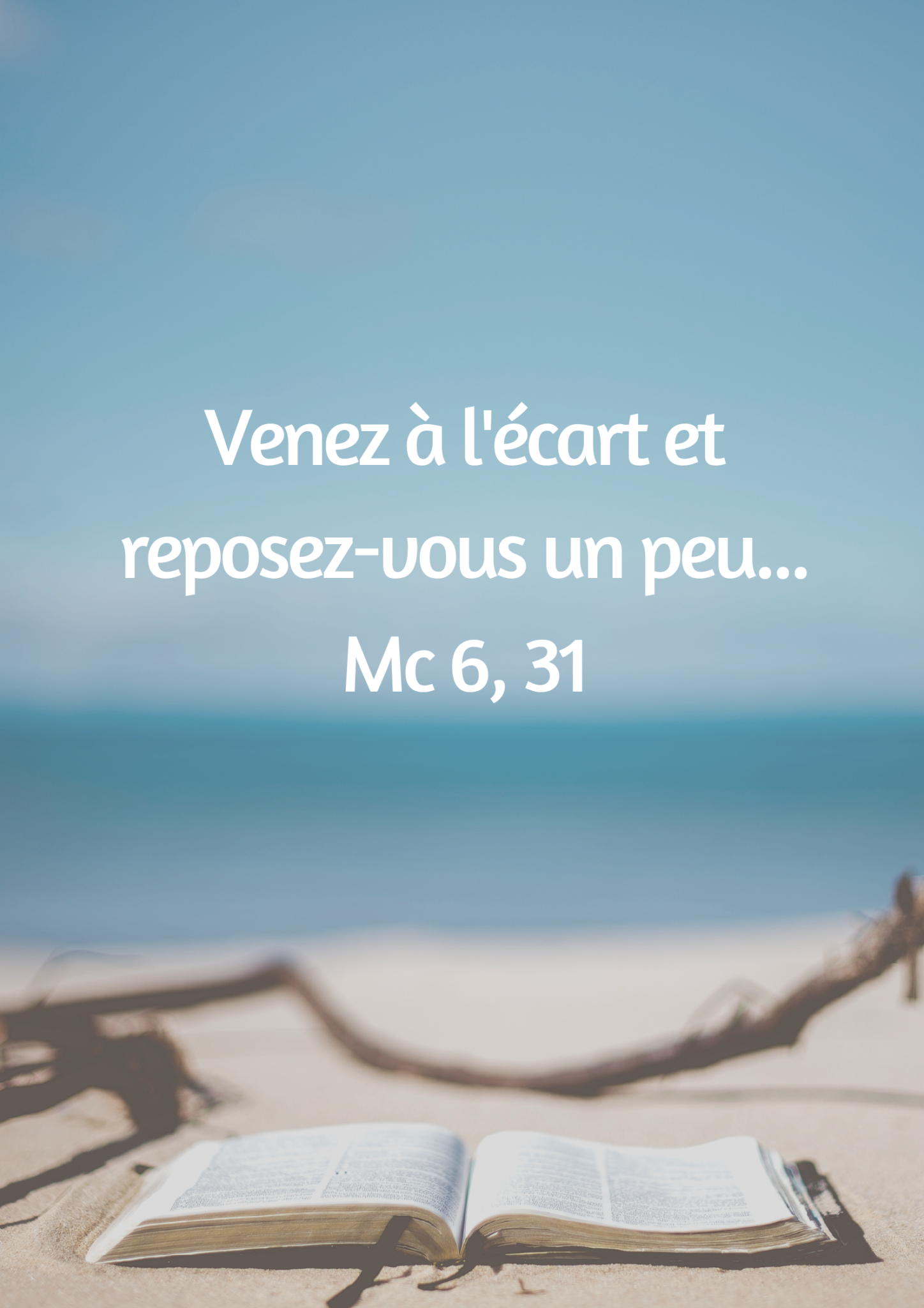 Vacances avec Marie