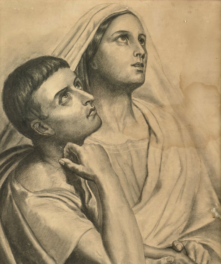 Sainte Monique, Patronne des mères chrétiennes Orantes de l