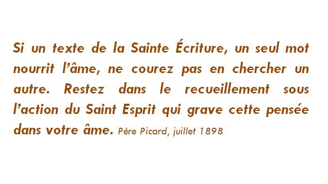 Pensées du Père Picard